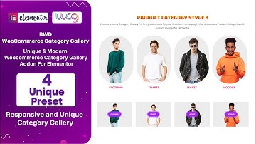 "WooCommerce Category Gallery Addon For Elementor Tutorial | Create Stunning Category Pages!"