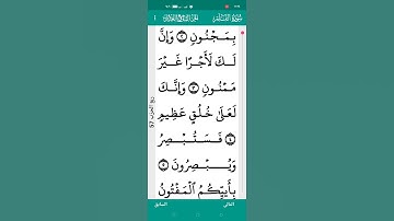 ترتيل وتجويد سوره القلم بصوت الشيخ عبدالرحمن