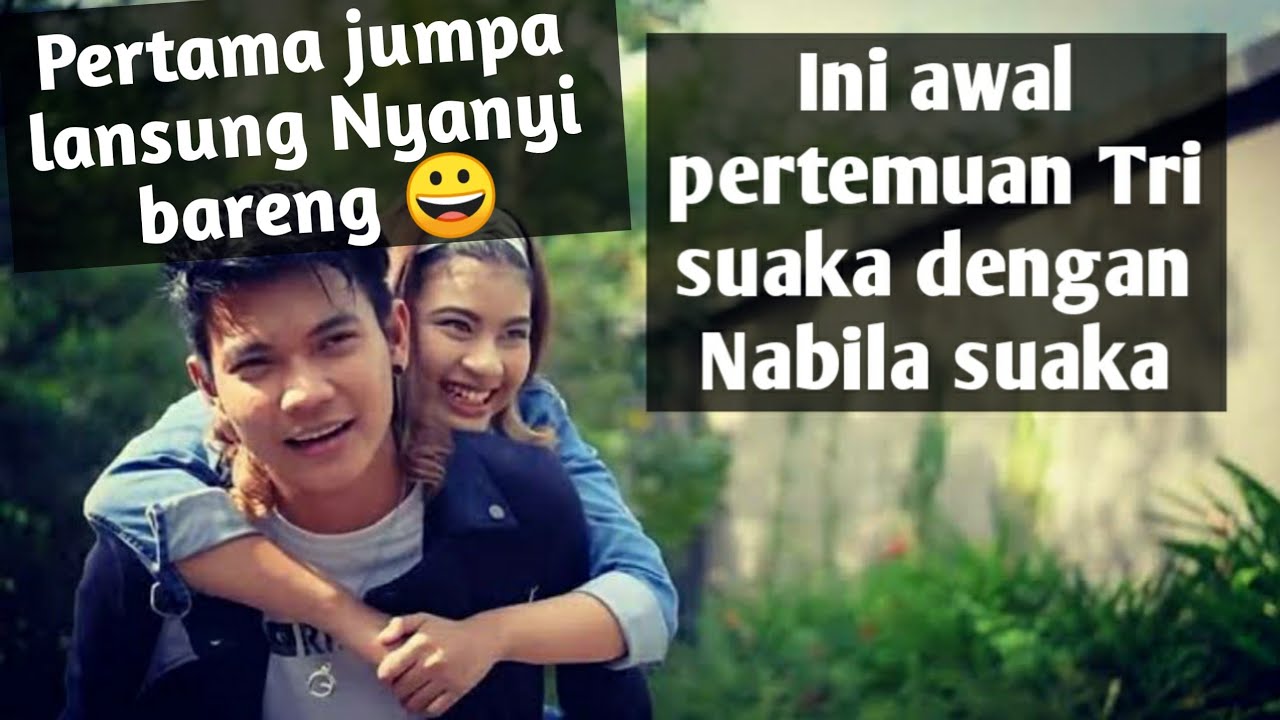 Awal pertemuan Tri Suaka dan Nabila. bikin baperrr???? Lansung Nyanyi bareng!!!!