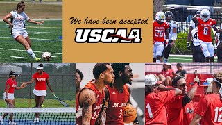 AU has been accepted in the USCAA