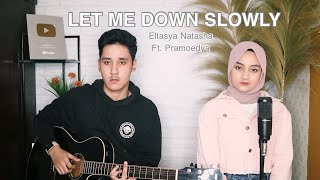 Video thumbnail of "Alec Benjamin - Let Me Down Slowly Cover By Eltasya Natasha"