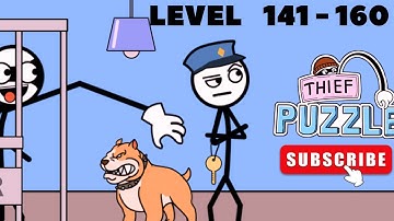 Thief Puzzle level 141 - 160 | Gameplay Walkthrough (Android / IOS)