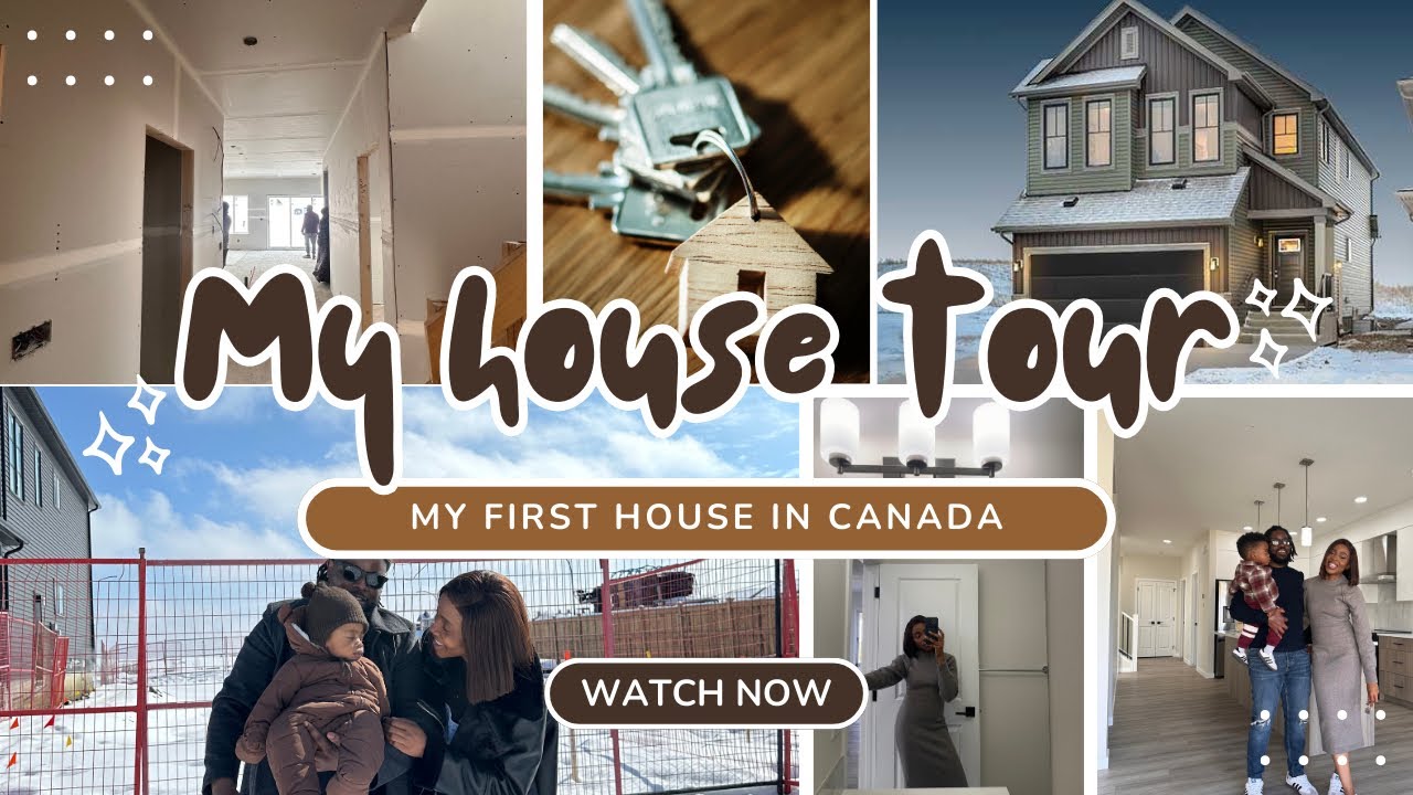 WE BOUGHT OUR FIRST HOME IN CANADA | Empty house tour | Possession day ...