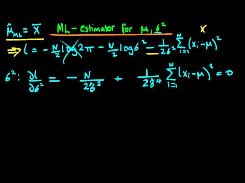 Maximum Likelihood estimators