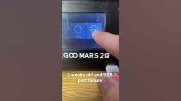 Brand new Mars 2 Pro 3d printer and the USB port doesn’t work