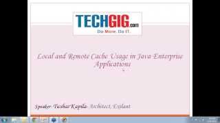 Copy of Local and Remote Cache Usage in Java Enterprise Applications