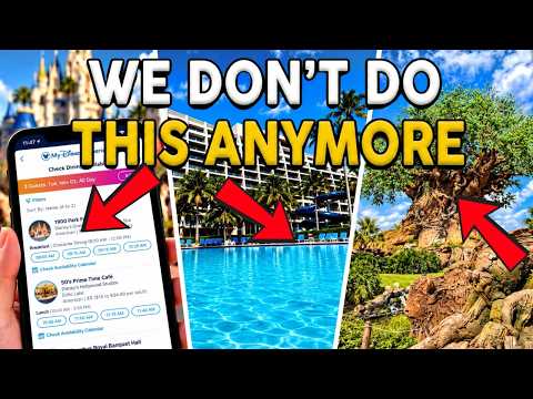 12 Disney World Tips We've STOPPED Recommending (Do This Instead)