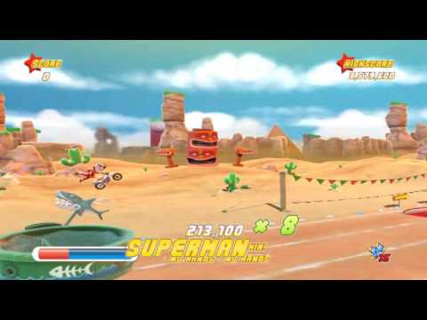 Joe Danger PS3 Прохождение - Ур 1.1 ( 5kk )