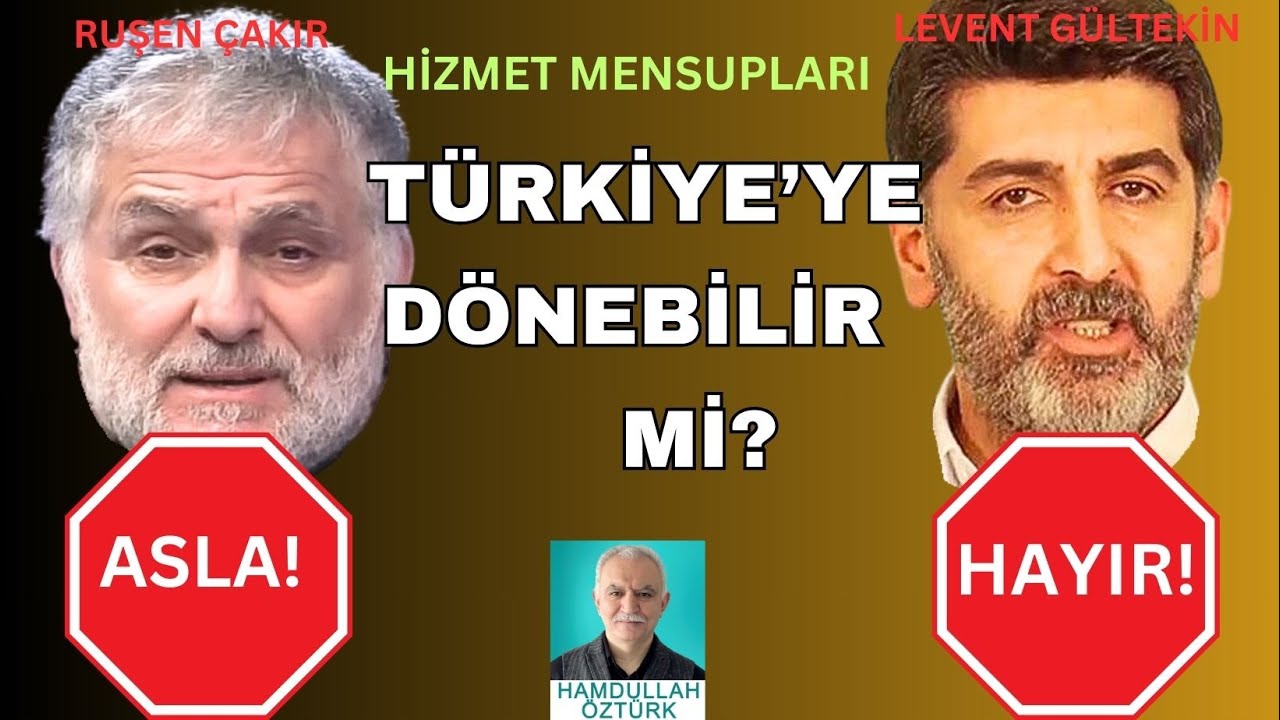 Hizmet mensupları Türkiye'ye nasıl döner?