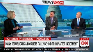 Alice Stewart joins Jim Sciutto on CNN discussing fallout of Trump indictment with Paul Begala