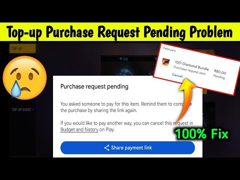 Free Fire Top Up Purchase Request Pending Problem | Airdrop & Weekly Top Up Problem Kaise Solve Kare