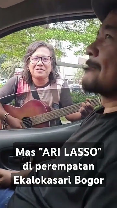'Mas ARI LASSO' ketika Ngamen di Ekalokasari Bogor. #bogor  #arilasso
