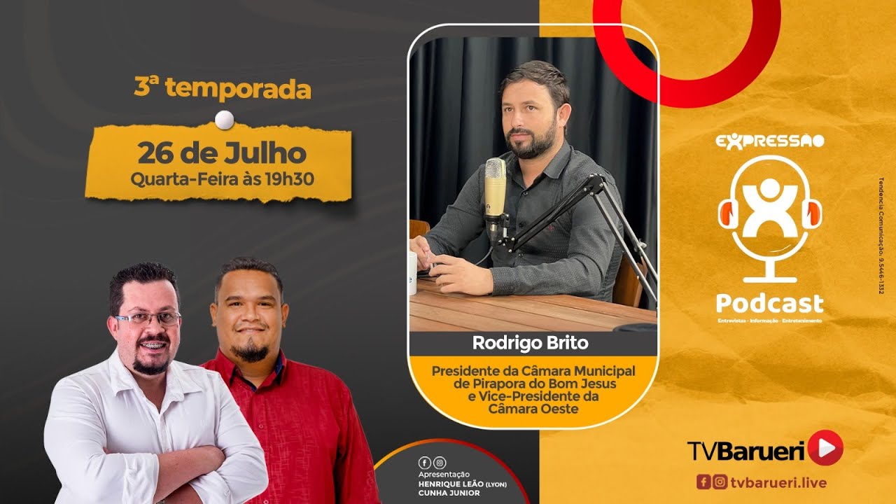Rodrigo Brito | Expressão Podcast – 26/07