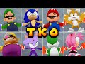 Mario Sonic At The Olympic Games DS All Characters TKO KO Dream Boxing Mario Sonic At The Olympic Games DS All Characters TKO KO Dream Boxing