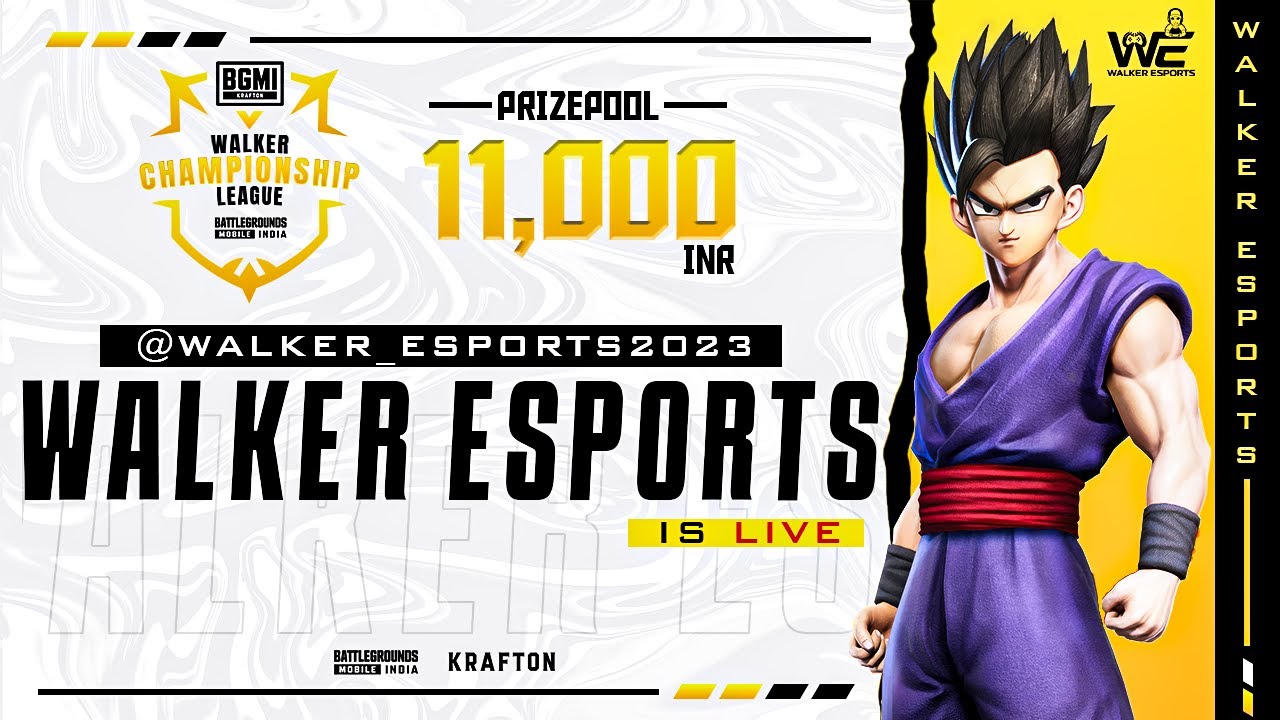 Walker Esports Championship League | Qualifiers Group C #livebgmi #esports #agni maikinia