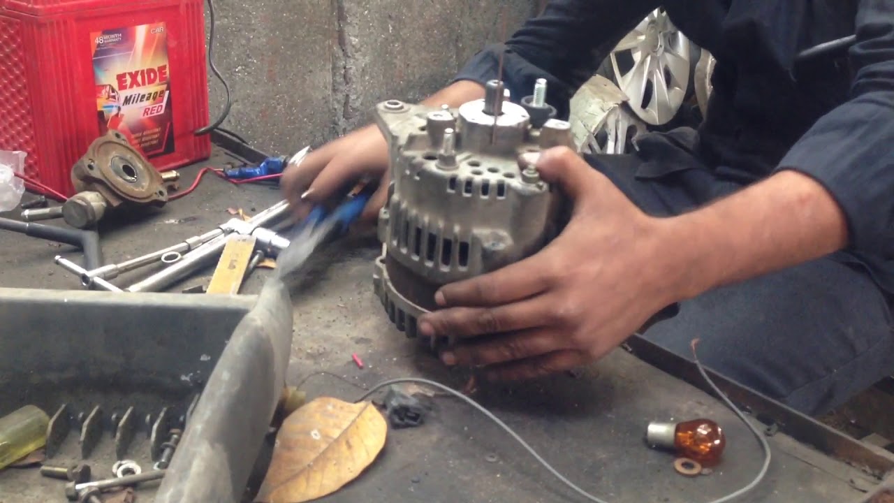 mahindra scorpio alternator repair YouTube