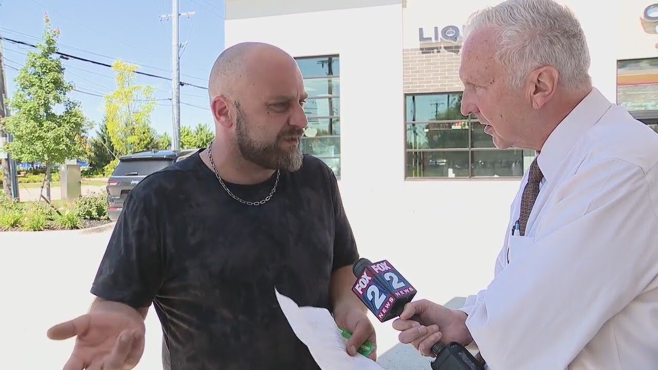 He's no angel! Security camera installer picks unlikely victim