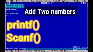 Input and Output: Printf() and Scanf() functions in C Programming language || For Beginners