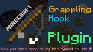 Use Grappling Hook everywhere (Minecraft Plugin)