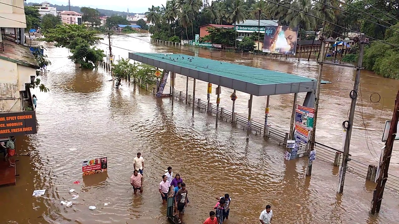 KERALA FLOOD 2018 PALA TOWN