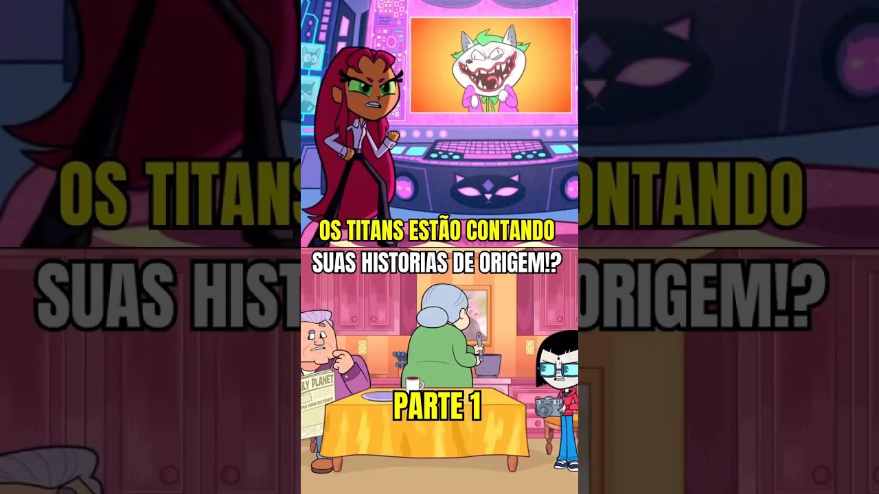OS TITANS ESTÃO CONTANDO SUAS HISTORIAS DE ORIGEM #jovenstitãs #desenho #beastboy #robin #shorts