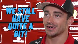Charles Leclerc - We have more pace in reserve | F1nal Lap