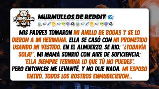 Mis padres tomaron mi anillo de bodas y dejaron que mi hermana robara a mi prometido. Dos años...