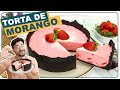 A SOBREMESA MAIS FÁCIL!! TORTA DE MORANGO SEM FORNO