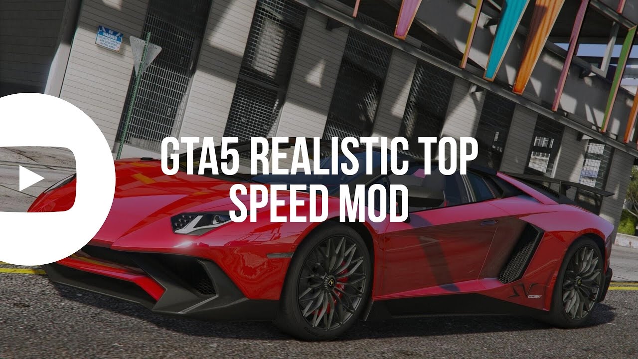 How To Install GTA 5 Realistic Top Speed Mod YouTube