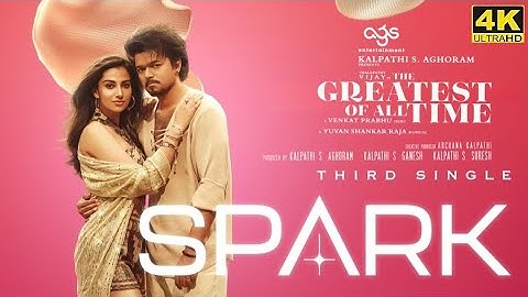 Spark Song Lyrics |The GOAT| Thalapathy Vijay | Venkat Prabhu | Yuvan Shankar Raja T-Series