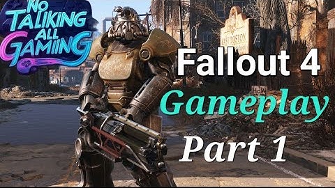 #Fallout 4 #gameplay on #PS4 Part 1  #gaming #live #trending #video 