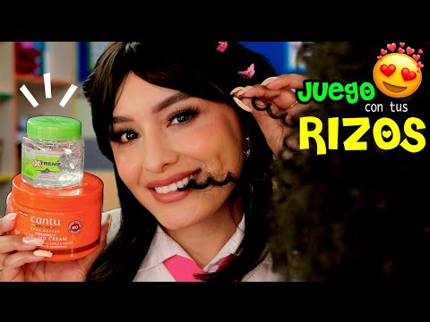 P#2 📚TE PEINA la MORRA q/está 🤯 OBSESIONADA con tu CABELLO CHINO 🤤😍 I Ges ASMR