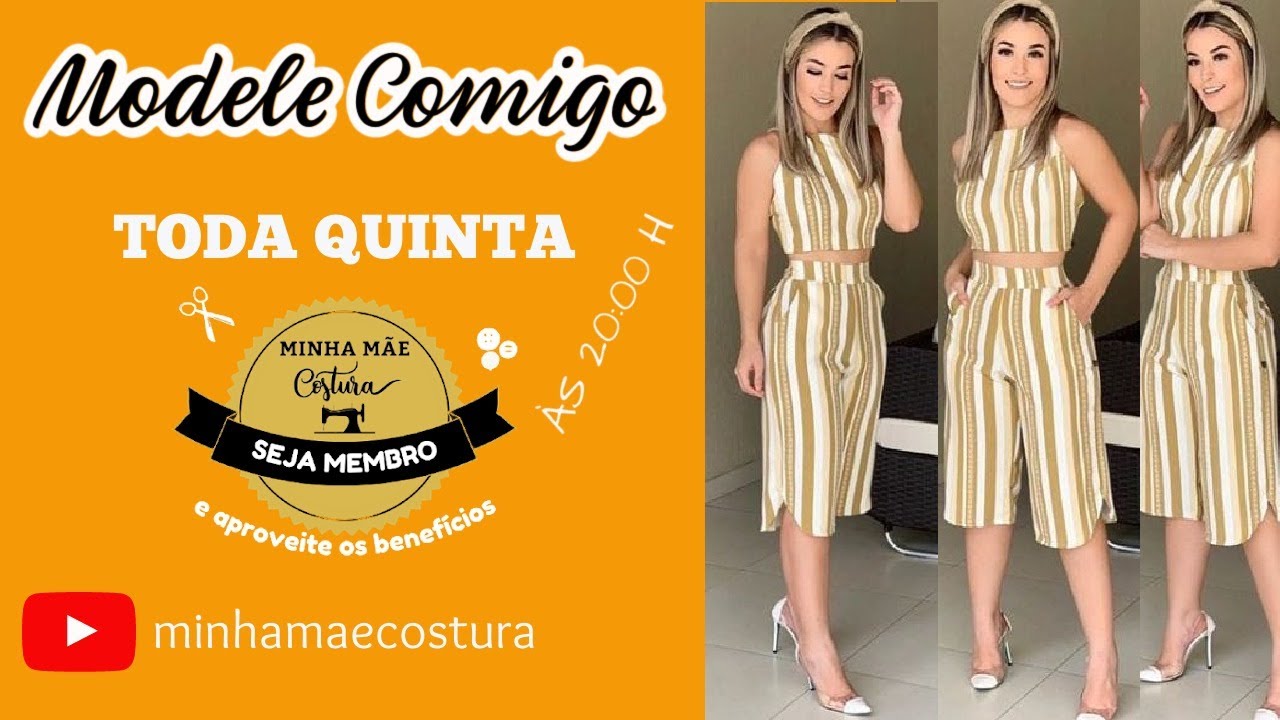 MODELE COMIGO CONJUNTO PANTACOURT