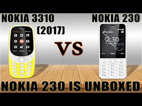 Nokia 230 2015 better then NOKIA 3310 (2017) | Feature phone comparision