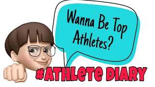 Write Athlete Training Diary , Be Top Athletes