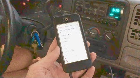 Aux Cable On Factory GM Stereo Installation