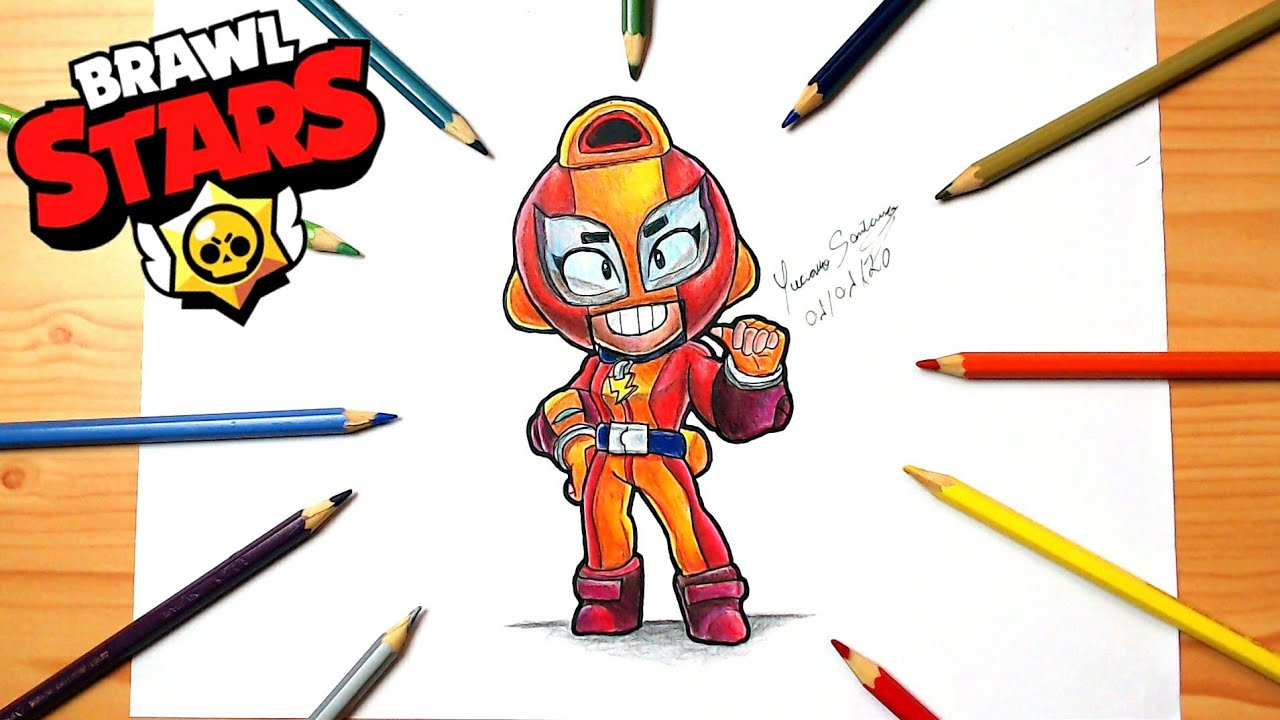 COMO DESENHAR A MAX DE BRAWL STARS - Como dibujar a Max de ...