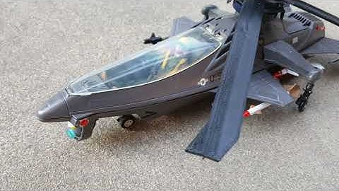 GI JOE 1/18 Custom Kit Bash Wasp Helicopter