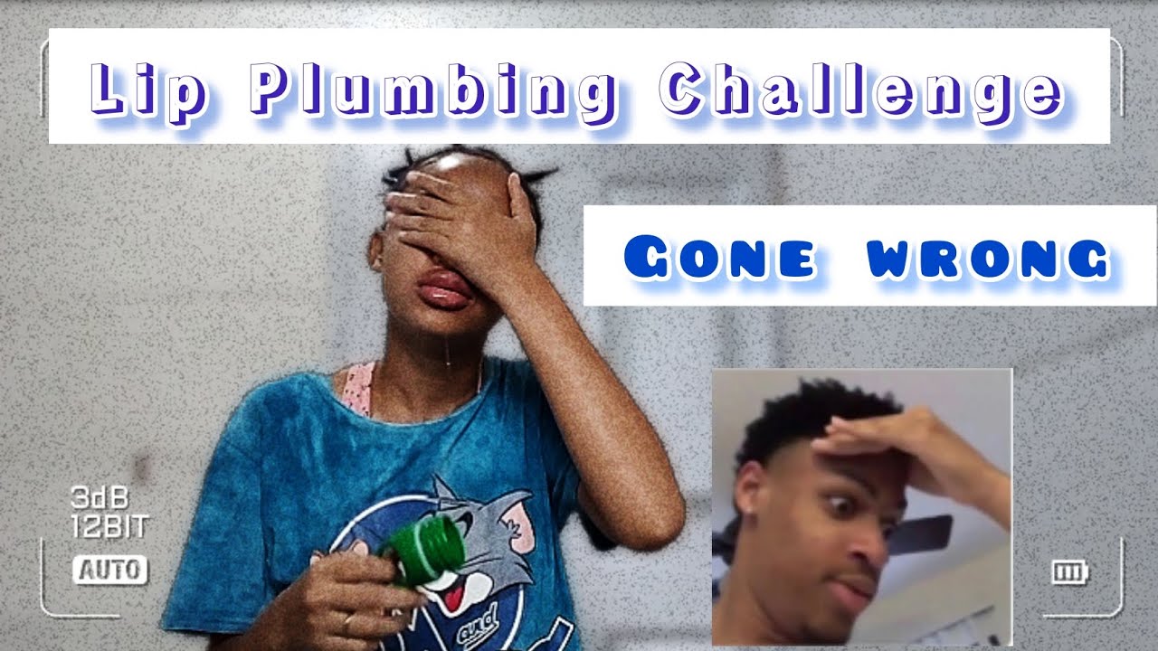 LIP PLUMPING challenge (GONE WRONG)😭 YouTube