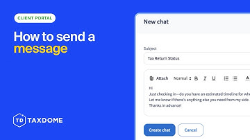 Client Portal: How to send a message