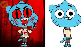 Gumball Horror Version Art 2021 | o incrível mundo de gumball | عالم غامبول المدهش | halloween | WC