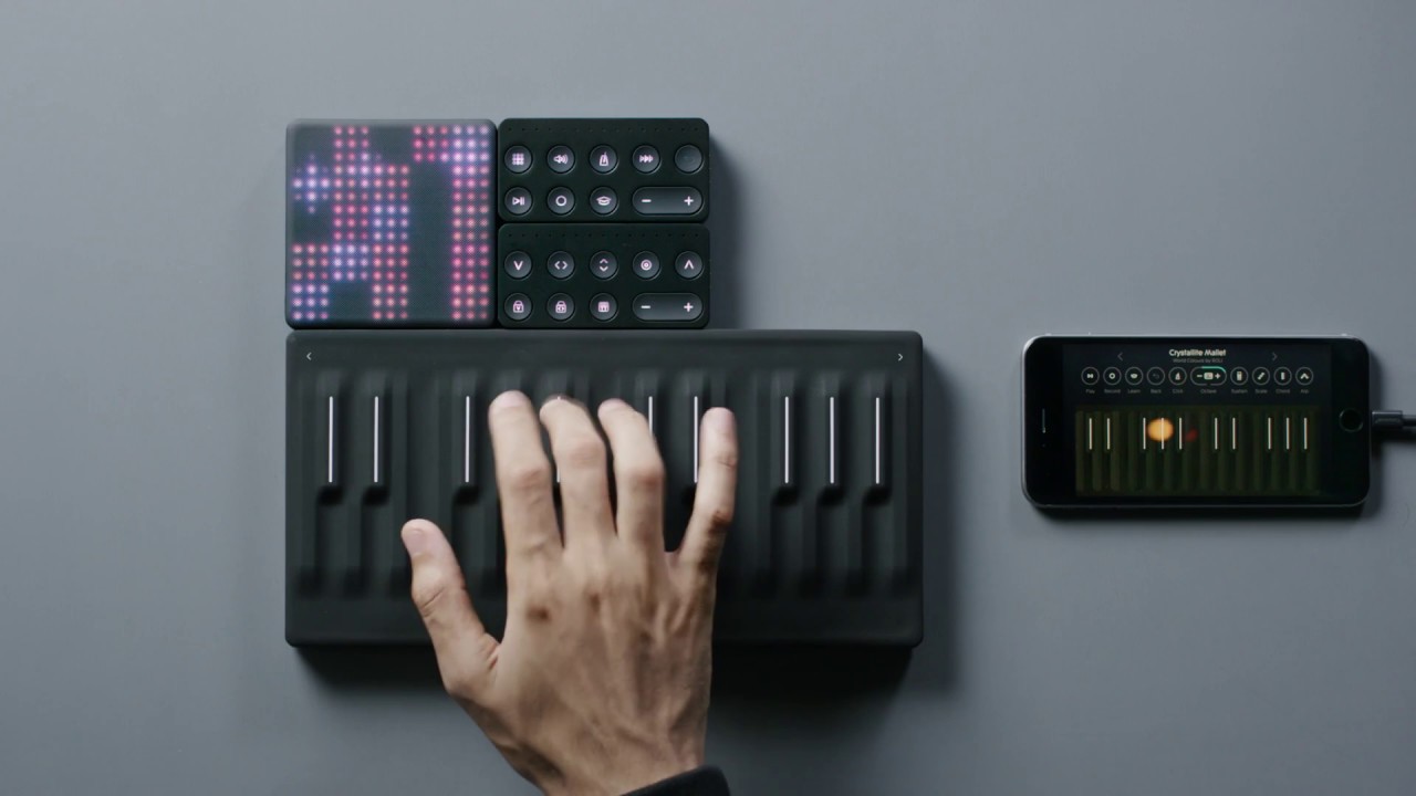 ROLI Lightpad Block M Bluetooth MIDI Control Surface