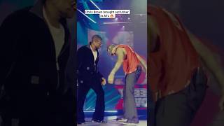 Chris Brown Brought Out Usher In Atl