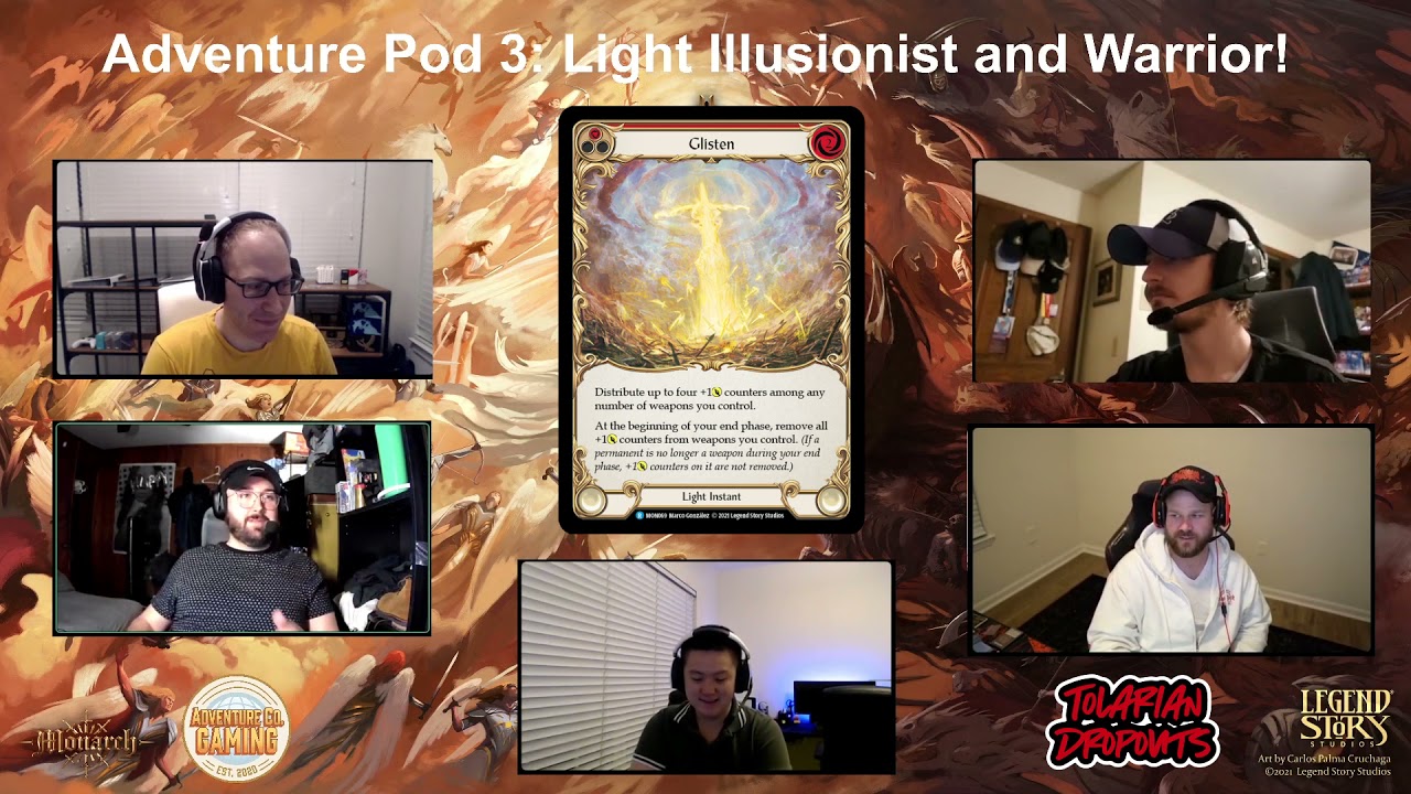 Light Illusionist Light Warrior! - The Adventure Pod: Episode 3 - A Flesh and Blood Podcast