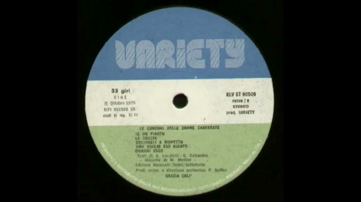 Graziella Caly - Non ho fatto niente (1975)