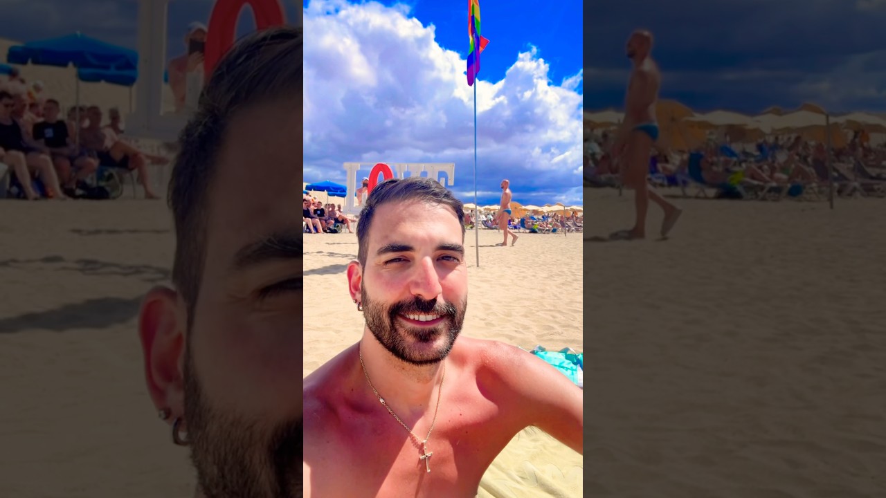 Gay Beach Day At Maspalomas Gay Pride Party  