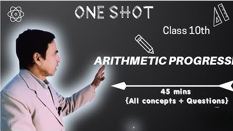 ARITHMETIC PROGRESSION in ONE SHOT | NCERT SOLUTIONS (example + exercise) Class 10 #maths #class10
