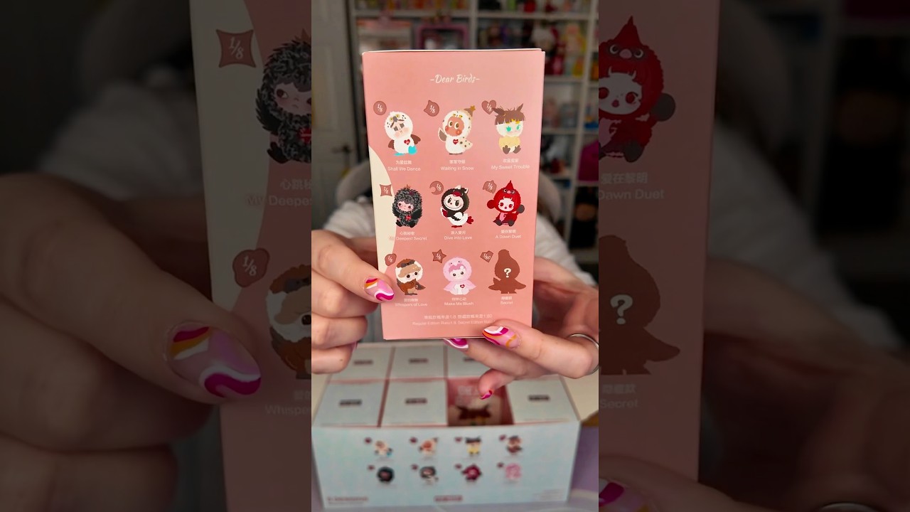 I GOT THE DEAR BIRDS BLIND BOXES