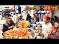 Roadside 30 year old desi breakfast  cheapest siri paye nashta in lahore  best street food pk