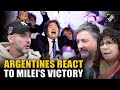 Argentines react to Javier Milei’s victory in midterm elections
